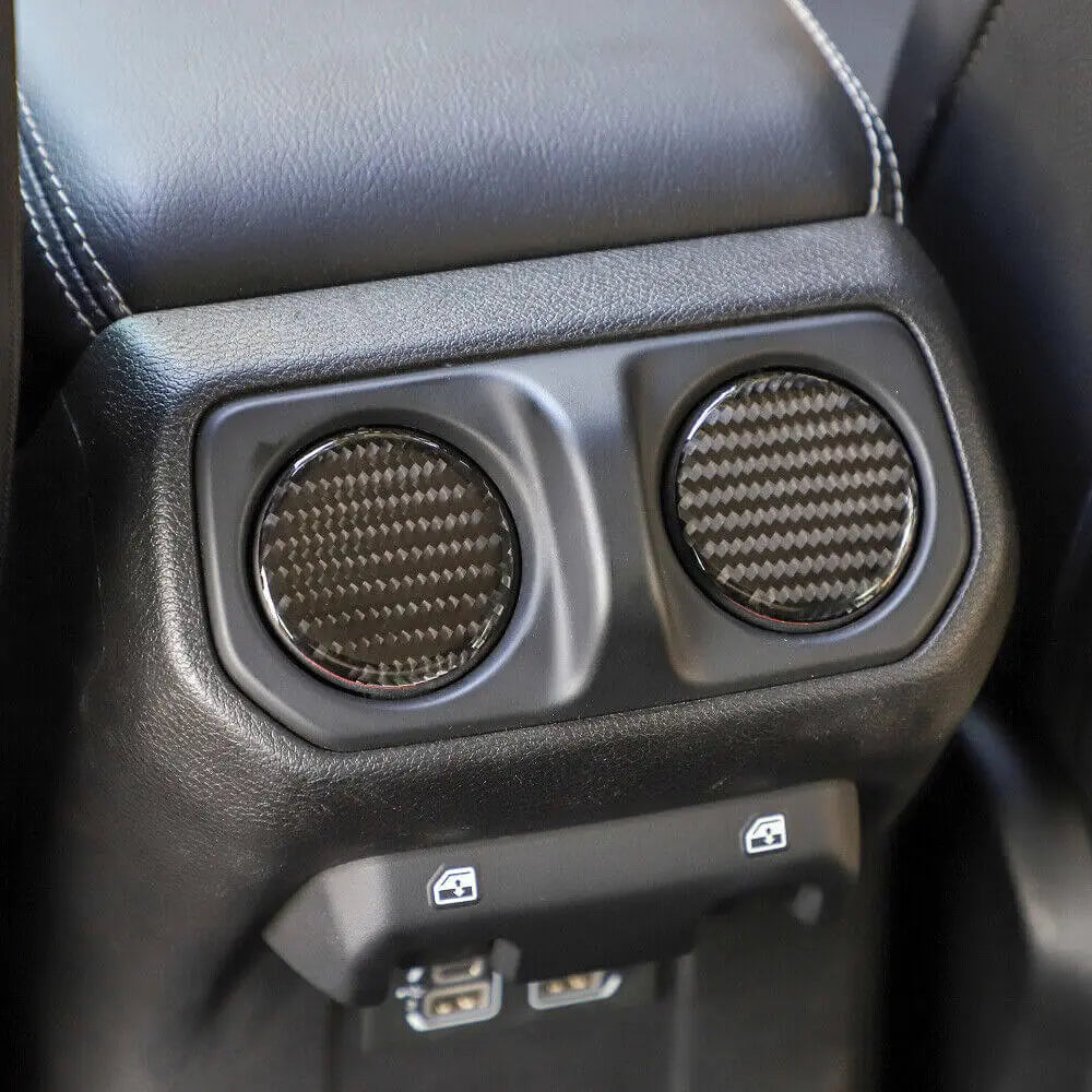 For 2018+ Jeep Wrangler JL Gladiator JT Armrest Box Rear Air Condition Vent Outlet Trim