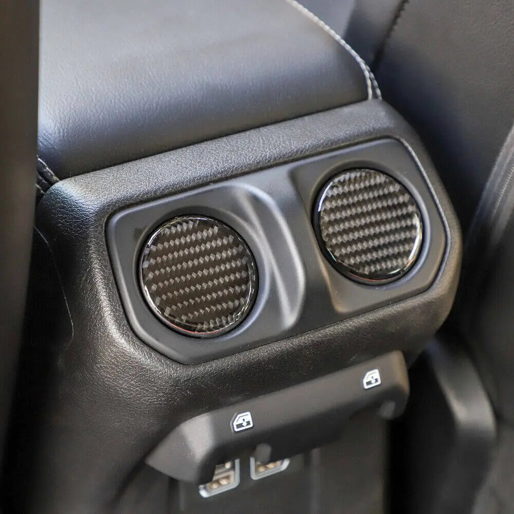 For 2018+ Jeep Wrangler JL Gladiator JT Armrest Box Rear Air Condition Vent Outlet Trim