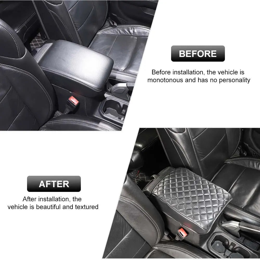 For 2018+ Jeep Wrangler JL / Gladiator JT Armrest Cushion Cover Console Box Pad Protector