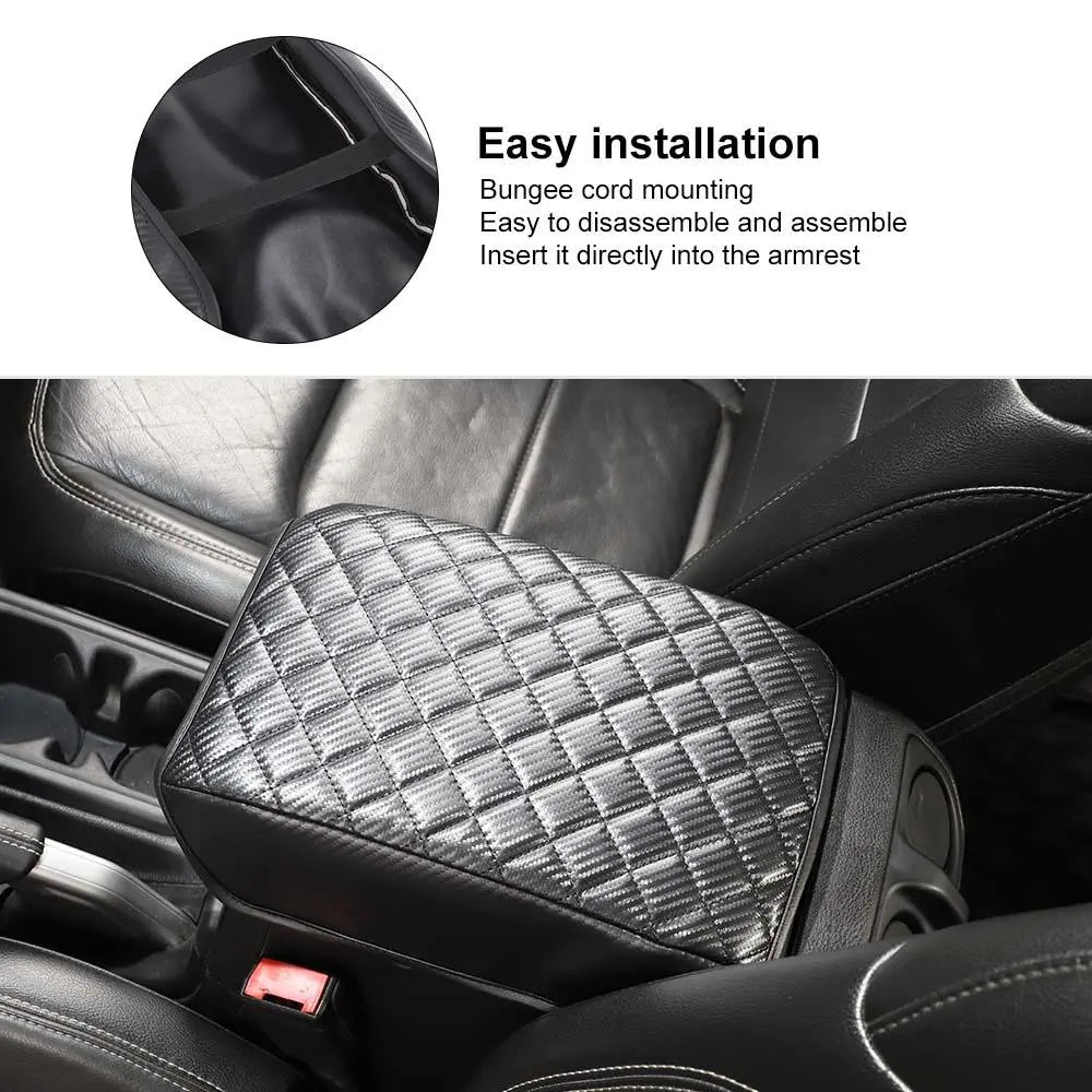 For 2018+ Jeep Wrangler JL / Gladiator JT Armrest Cushion Cover Console Box Pad Protector