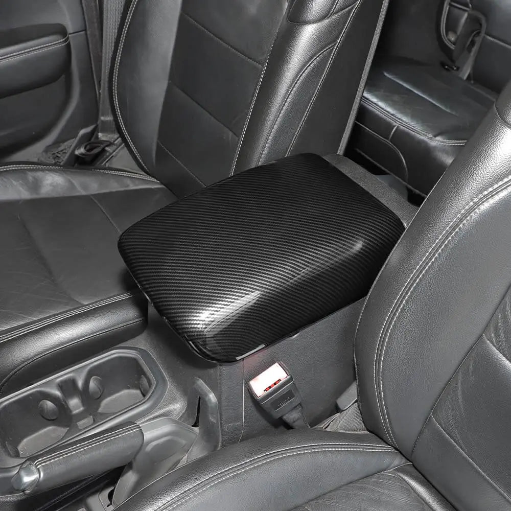 For 2018+ Jeep Wrangler JL & Gladiator JT Central Console Armrest Box Panel Cover Trim