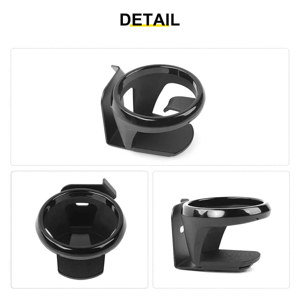 For 2018+ Jeep Wrangler JL/Gladiator JT Drink Water Cup Holder Mount Bolt-on Stand Bracket