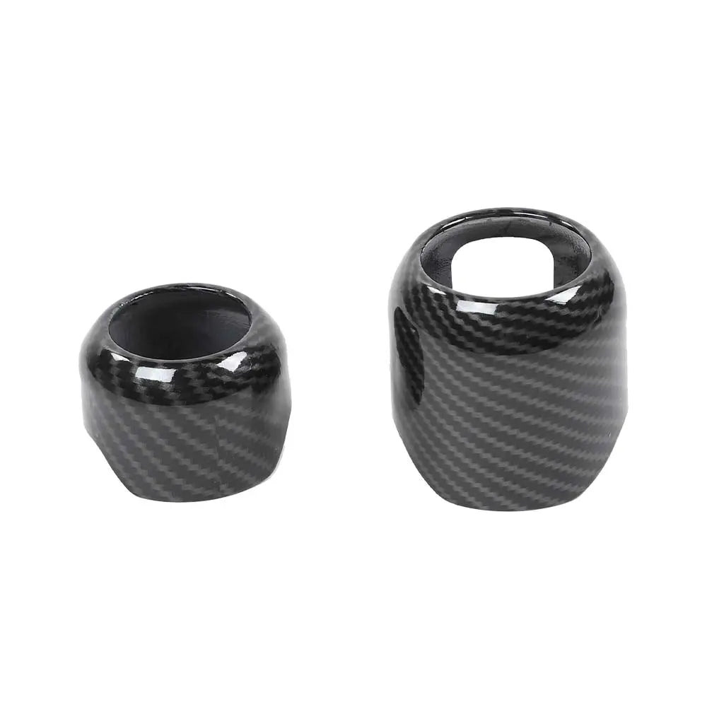 For 2018+ Jeep Wrangler JL/JLU Gladiator JT Gear Shift Knob & 4WD Shift Knob Cover Trim Interior Accessories