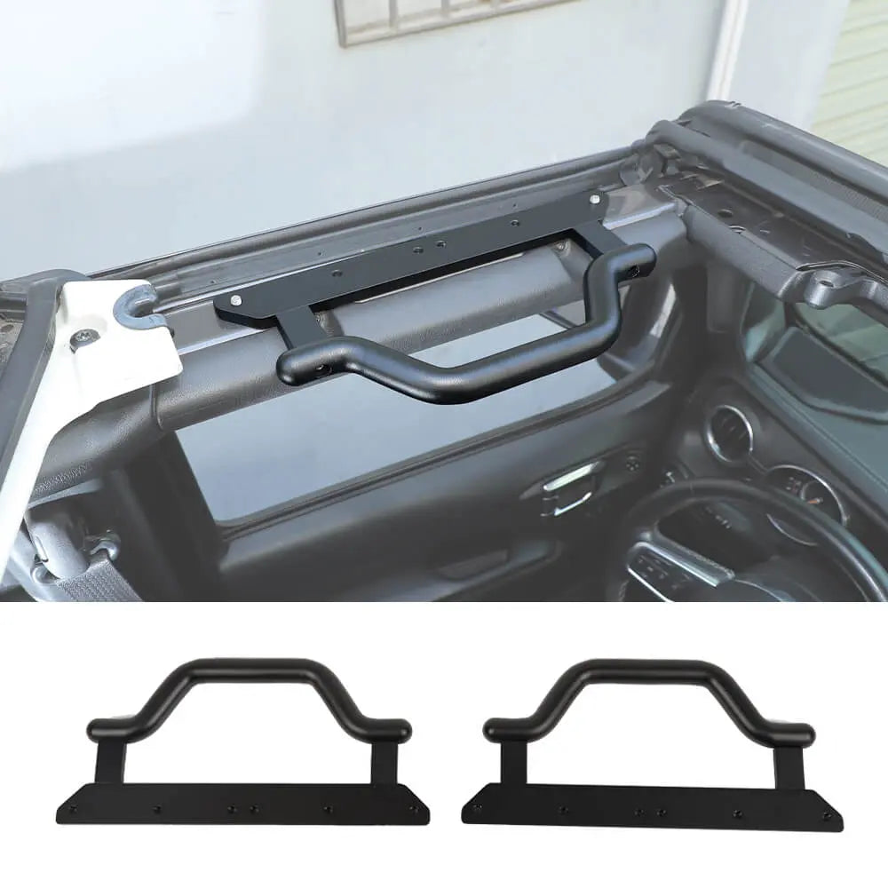 For 2018+ Jeep Wrangler JL Gladiator JT Heavy-Duty Aluminum Alloy Top Grab Handle (2 pcs)