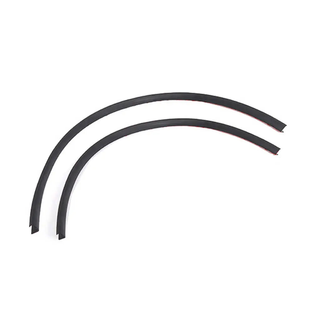 For 2018+ Jeep Wrangler JL/Gladiator JT Rubber Seal Strips Wheel Eyebrow Mudguard