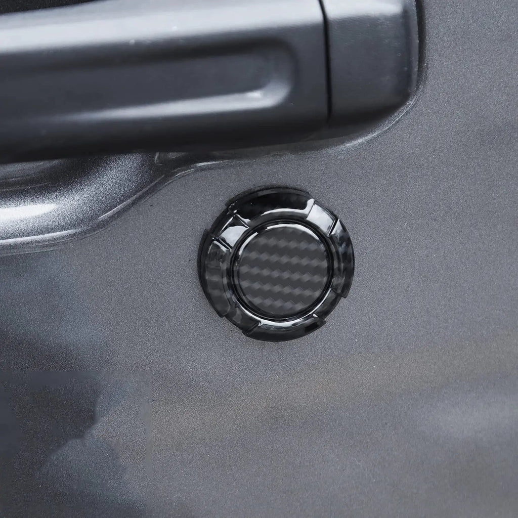 For 2018+ Jeep Wrangler JL Gladiator JT Door Lock Keyhole Trim Cover
