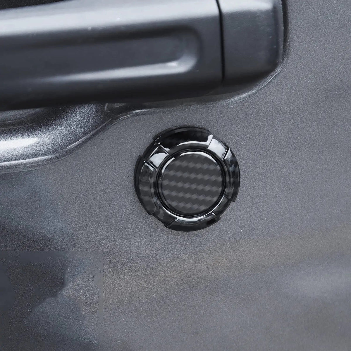 For 2018+ Jeep Wrangler JL Gladiator JT Door Lock Keyhole Trim Cover