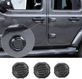 For 2018+ Jeep Wrangler JL Gladiator JT Door Lock Keyhole Trim Cover