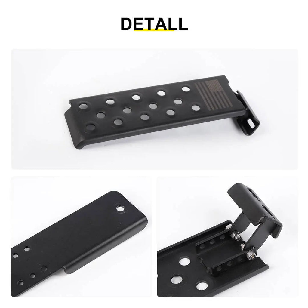 For 2018+ Jeep Wrangler JL Interior  Left Foot Rest Dead Pedal Pegs Panel Accessories