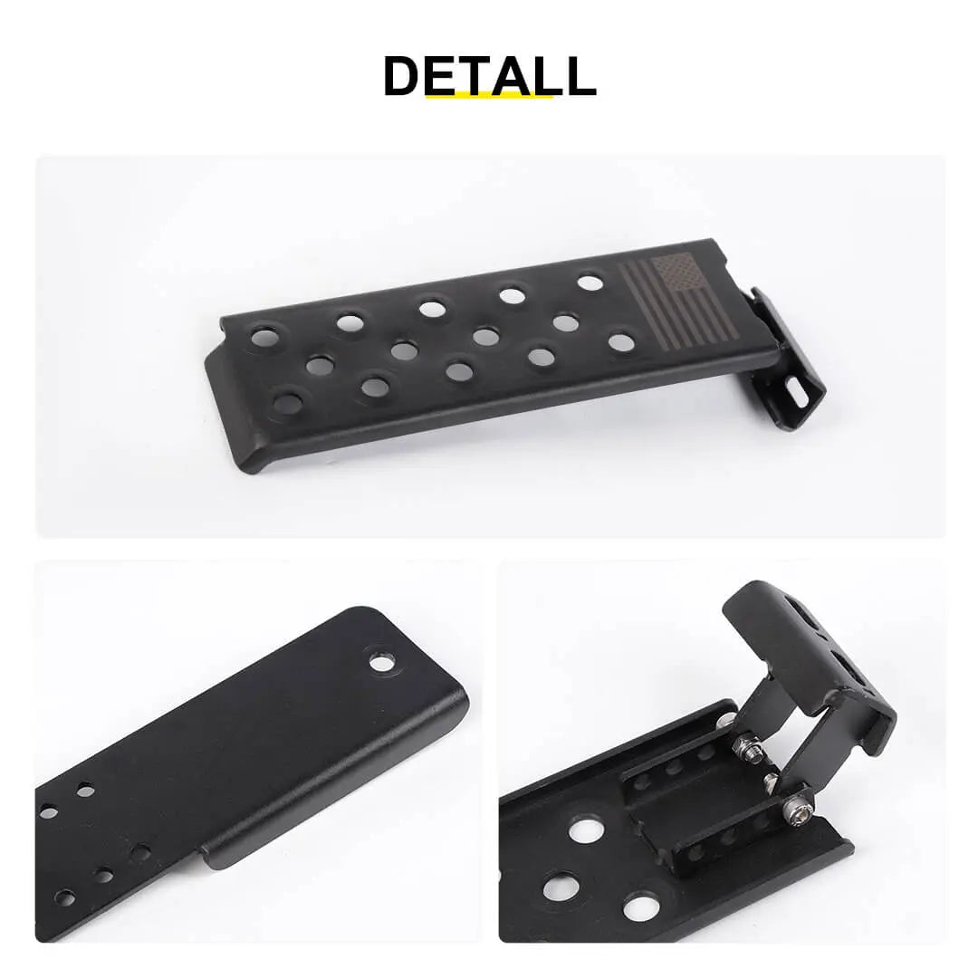 For 2018+ Jeep Wrangler JL Interior  Left Foot Rest Dead Pedal Pegs Panel Accessories