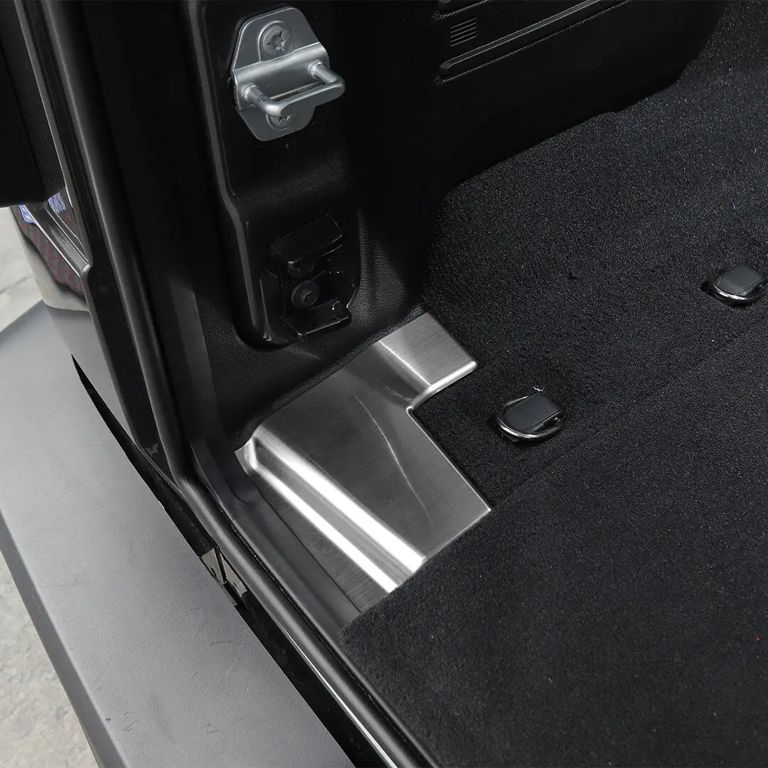 For 2018+ Jeep Wrangler JL Interior Rear Trunk Tail Box Guard Protect Trim Cover (2 pcs)