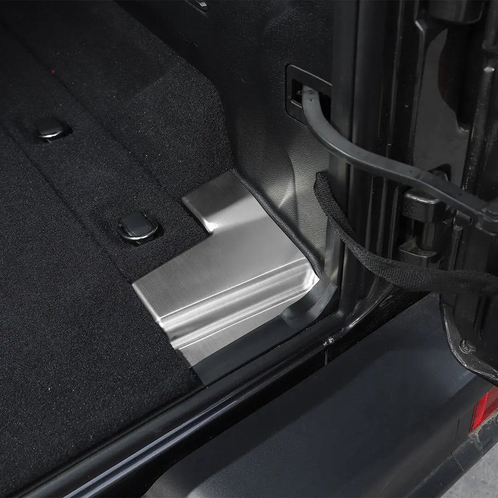 For 2018+ Jeep Wrangler JL Interior Rear Trunk Tail Box Guard Protect Trim Cover (2 pcs)