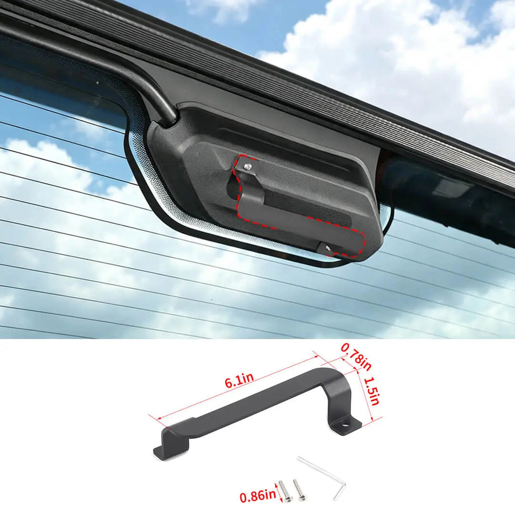 For 2018+ Jeep Wrangler JL Interior Rear Trunk Tailgate Liftgate Glass Assist Grip Handle