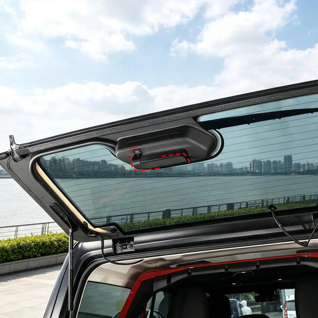 For 2018+ Jeep Wrangler JL Interior Rear Trunk Tailgate Liftgate Glass Assist Grip Handle