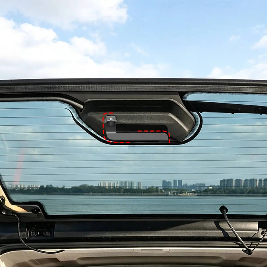 For 2018+ Jeep Wrangler JL Interior Rear Trunk Tailgate Liftgate Glass Assist Grip Handle