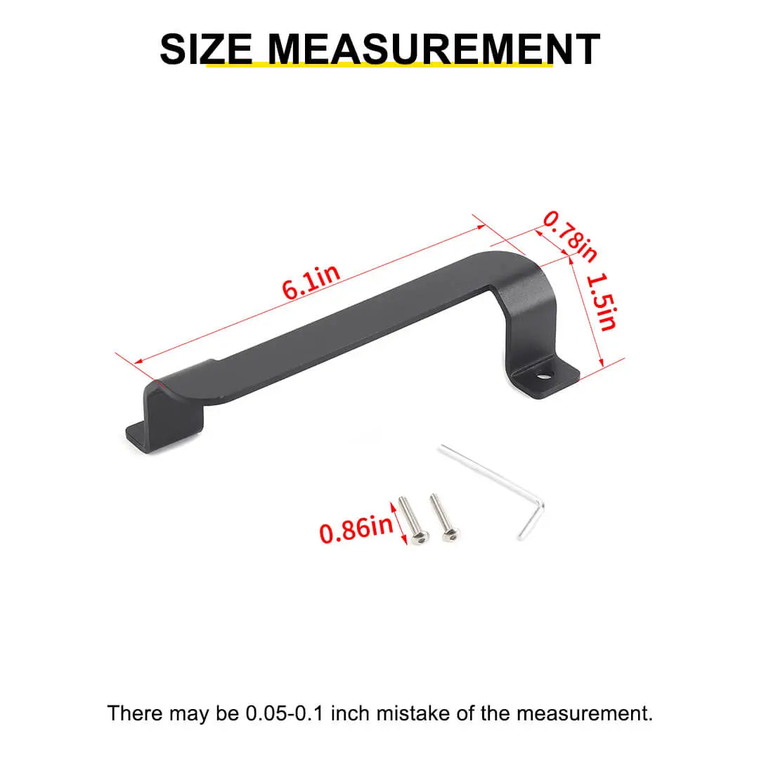 For 2018+ Jeep Wrangler JL Interior Rear Trunk Tailgate Liftgate Glass Assist Grip Handle