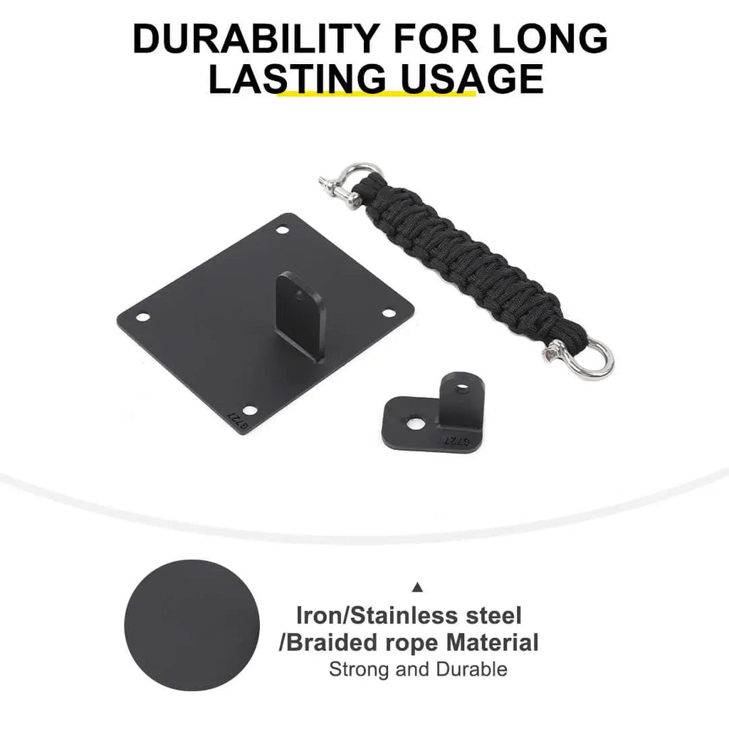 For 2018+ Jeep Wrangler JL Interior Tailgate Rear Door Stopper Limited Limiter Accessories