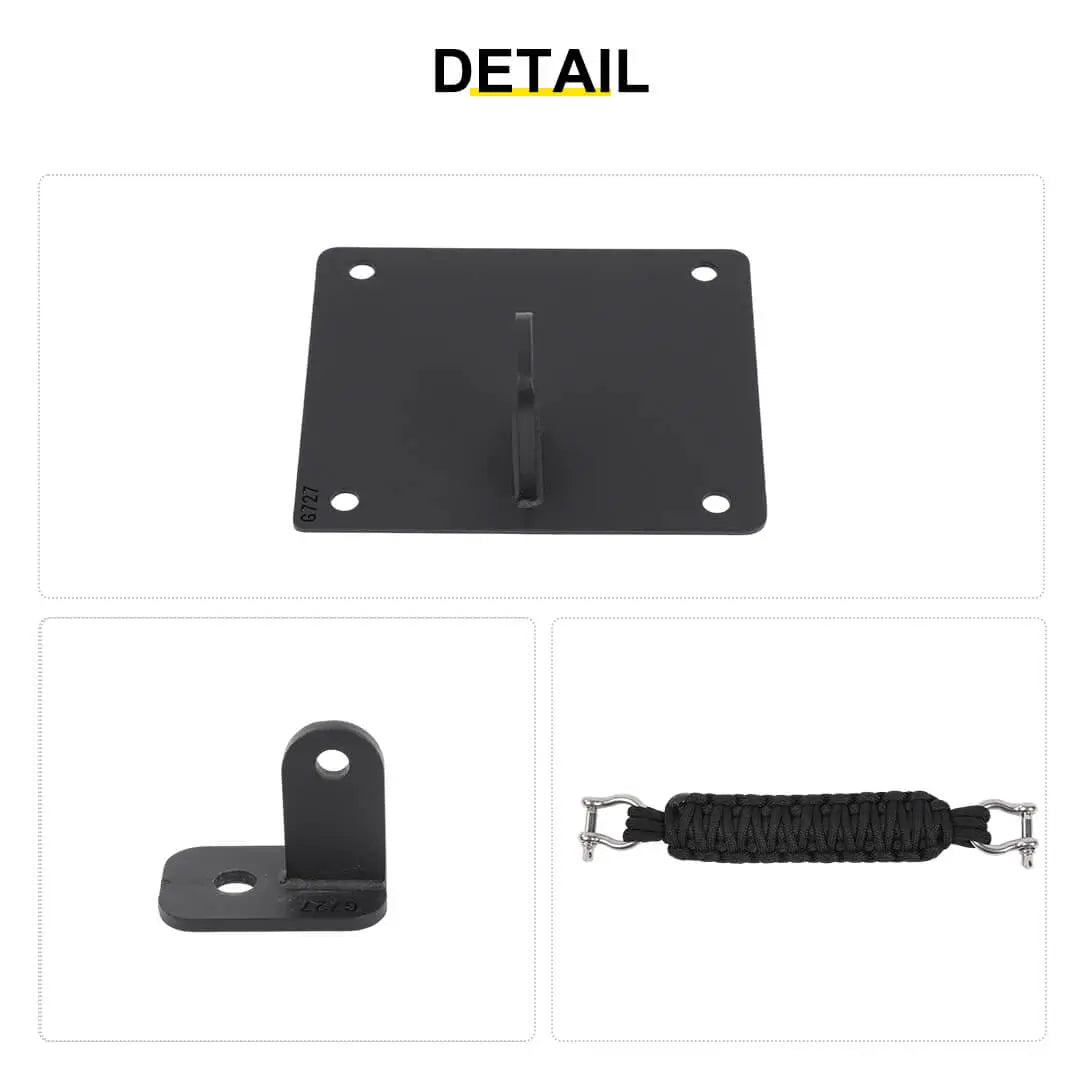 For 2018+ Jeep Wrangler JL Interior Tailgate Rear Door Stopper Limited Limiter Accessories