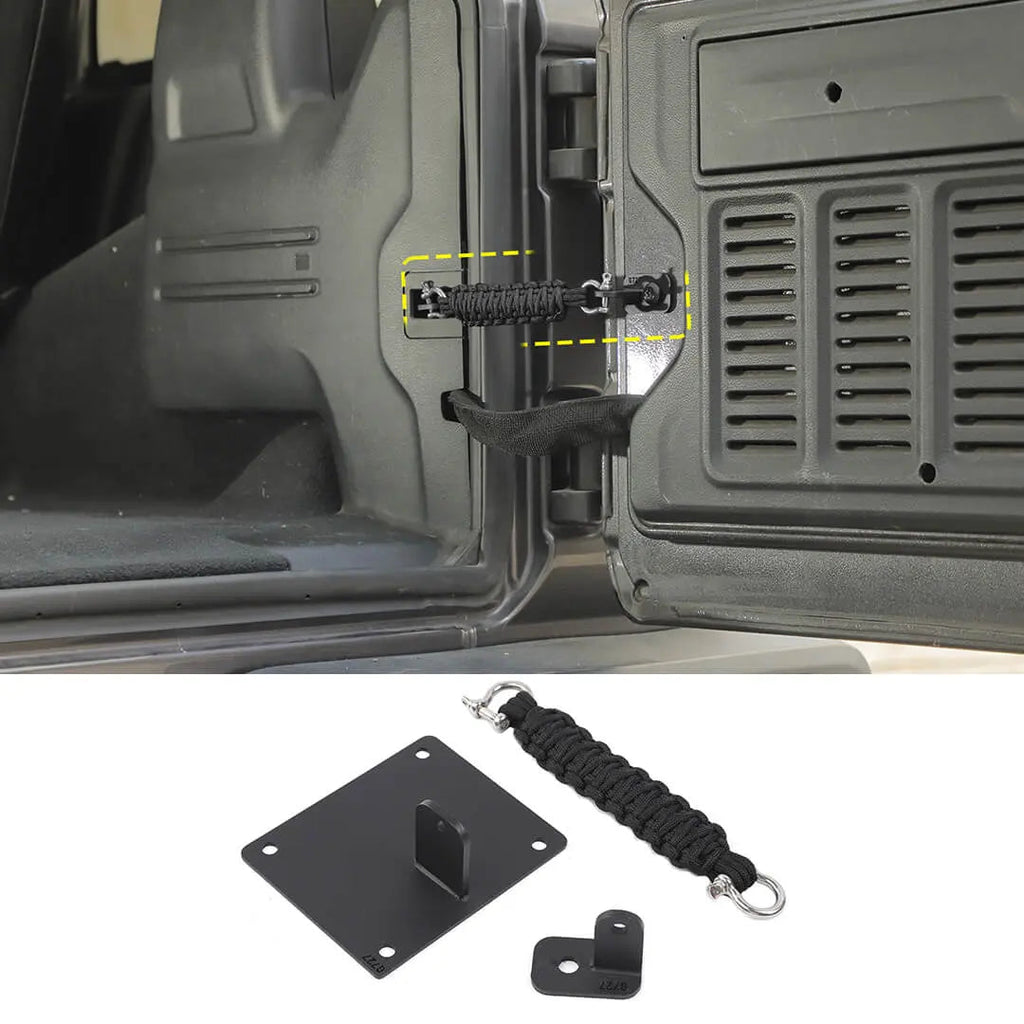 For 2018+ Jeep Wrangler JL Interior Tailgate Rear Door Stopper Limited Limiter Accessories