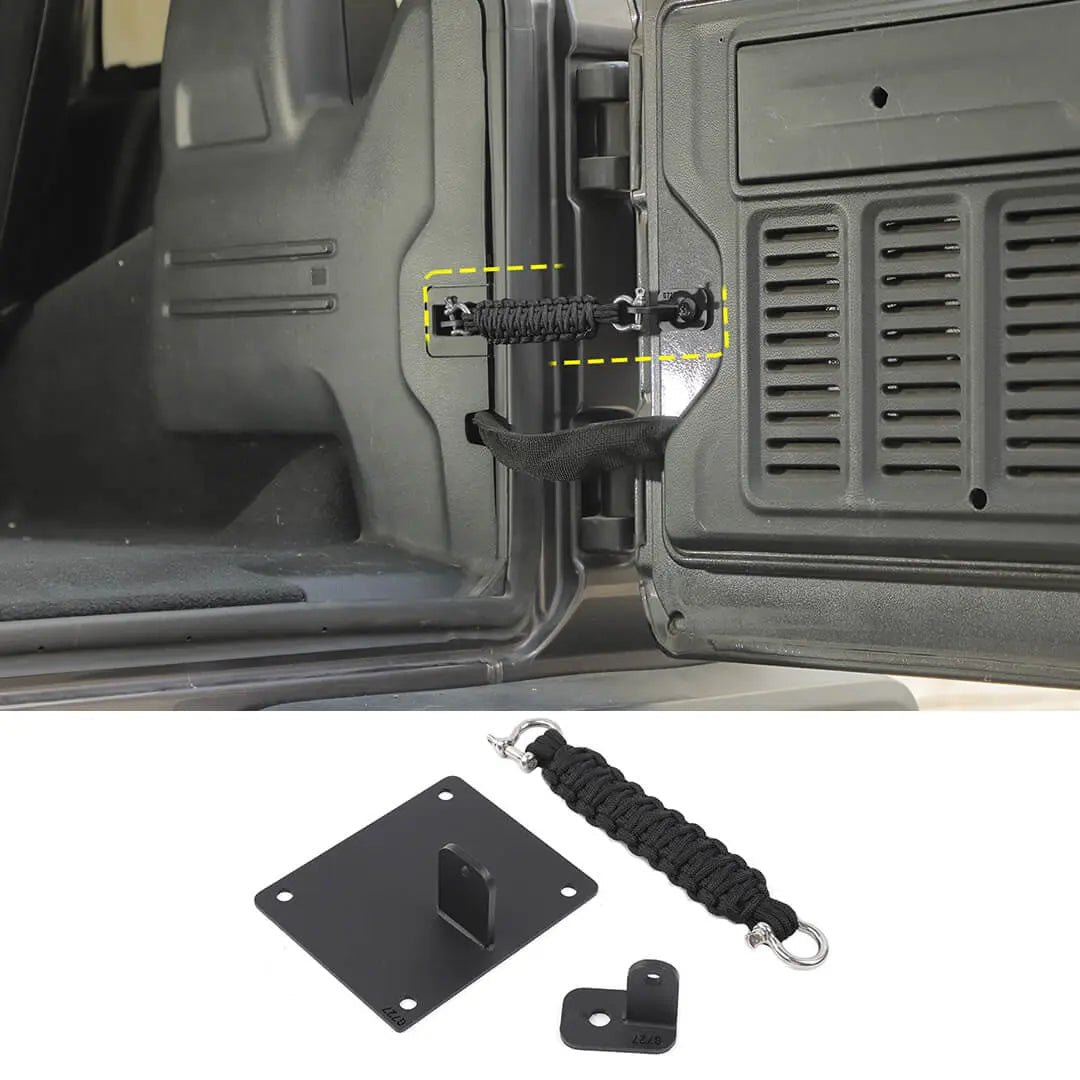 For 2018+ Jeep Wrangler JL Interior Tailgate Rear Door Stopper Limited Limiter Accessories