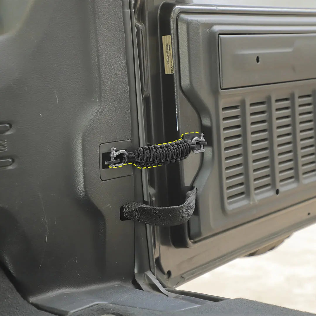 For 2018+ Jeep Wrangler JL Interior Tailgate Rear Door Stopper Limited Limiter Accessories
