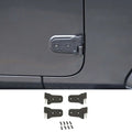 For 2018+ Jeep Wrangler JL JLU 2/4Door Door Hinge Original Accessories Black USA Flag
