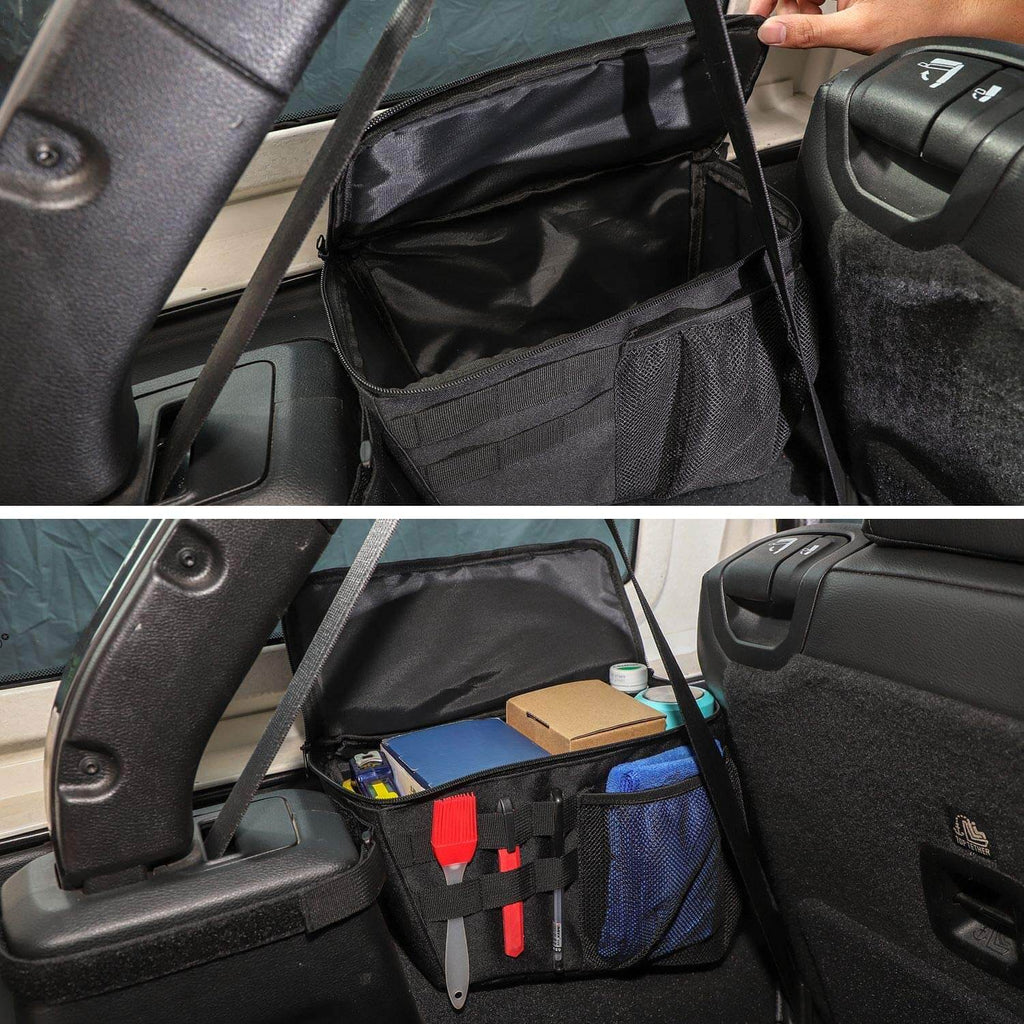 For 2018+ Jeep Wrangler JL JLU 4-Door Trunk Side Storage Bag Organizer Bag