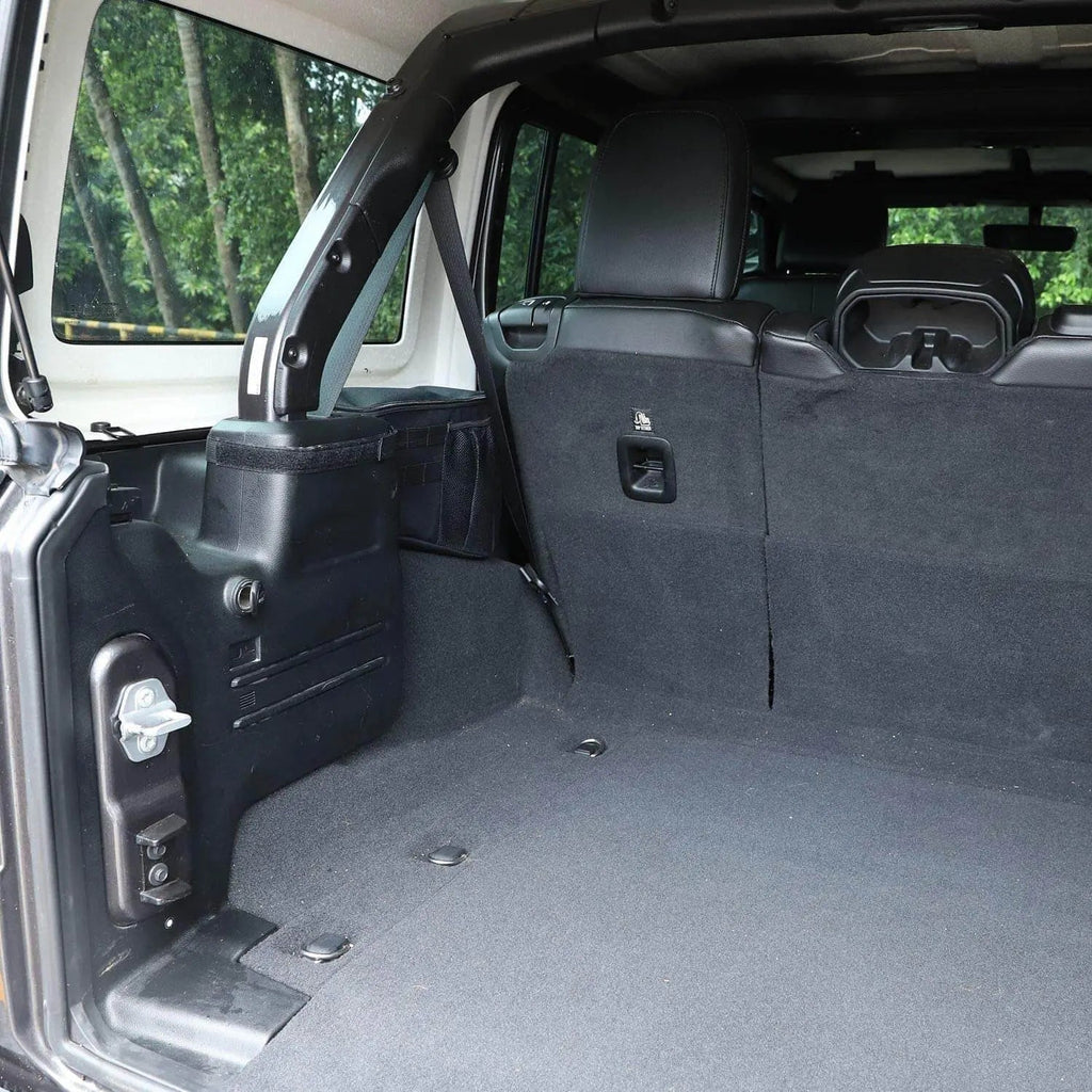 For 2018+ Jeep Wrangler JL JLU 4-Door Trunk Side Storage Bag Organizer Bag