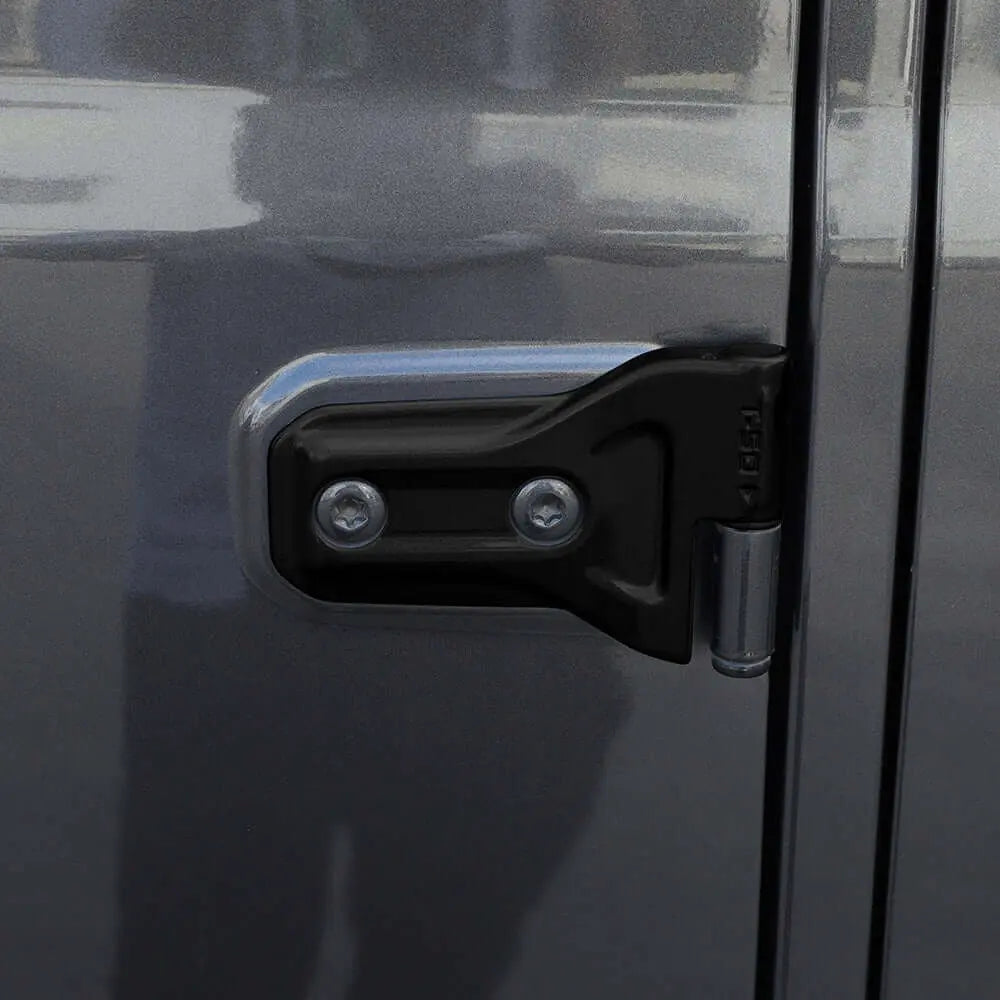 For 2018+ Jeep Wrangler JL JLU 4Door Door Hinge Original Replacement Accessories Black