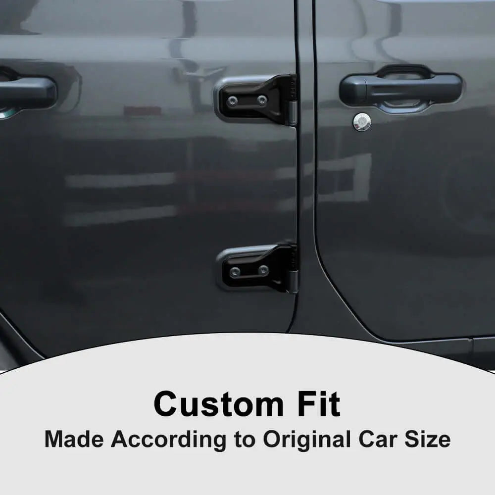 For 2018+ Jeep Wrangler JL JLU 4Door Door Hinge Original Replacement Accessories Black