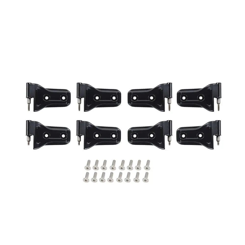 For 2018+ Jeep Wrangler JL JLU 4Door Door Hinge Original Replacement Accessories Black