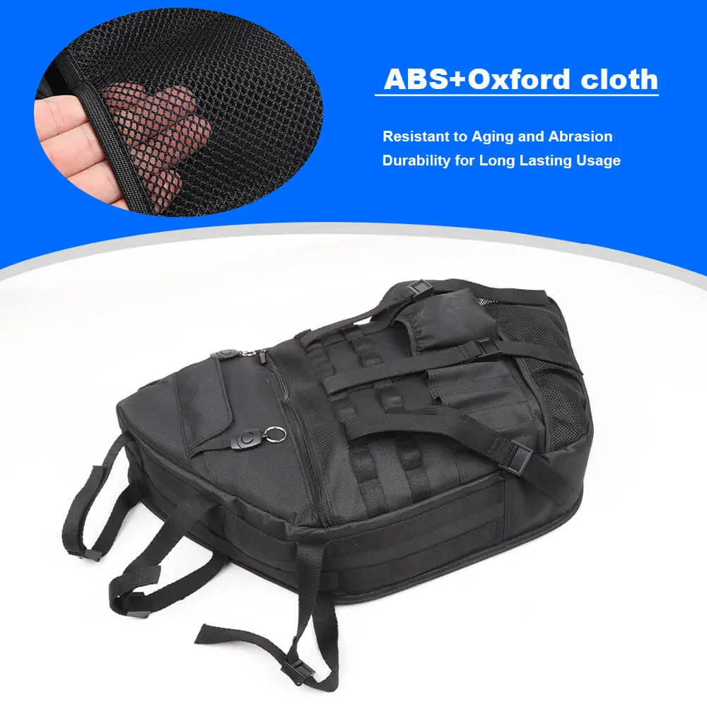 For 2018+ Jeep Wrangler JL JLU 4Door Left & Right Roll Cage Bar Storage Organizer Bag Pockets