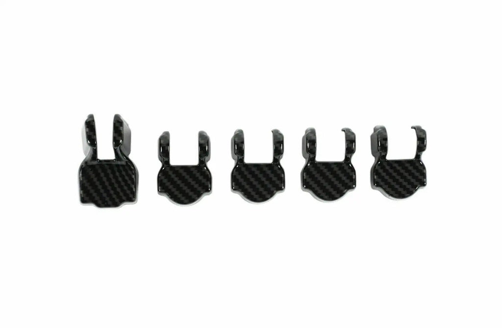 For 2018+ Jeep Wrangler JL JLU 5PCS Door Limited Stopper Protective Cover Trim