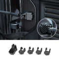 For 2018+ Jeep Wrangler JL JLU 5PCS Door Limited Stopper Protective Cover Trim