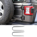 For 2018+ Jeep Wrangler JL JLU Aluminum Tailgate Hinge U-shaped Decorative Strip Cover Trim
