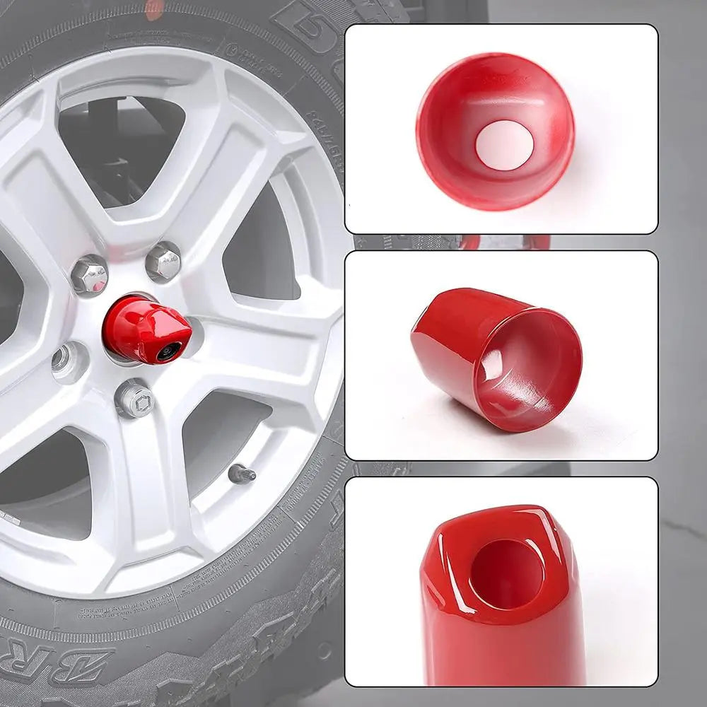 For 2018+ Jeep Wrangler JL JLU Rear Wheel Camera Decoration Cover Trim