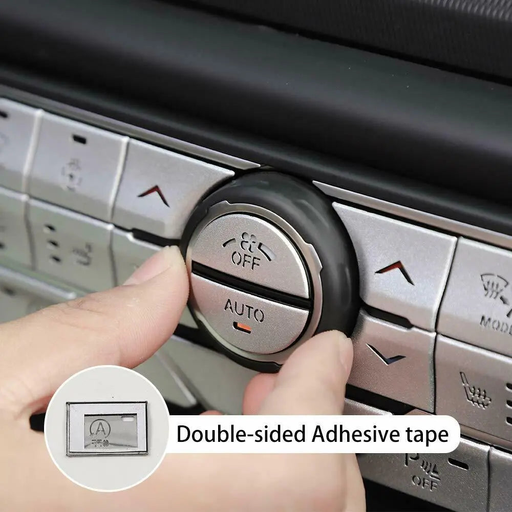 For 2018+ Jeep Wrangler JL JLU Center Console Button Decorative Cover Trim
