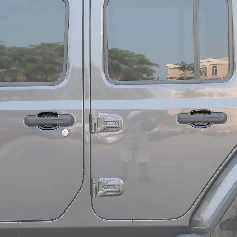For 2018+ Jeep Wrangler JL JLU Door Handle Bowl Trims 5PCS