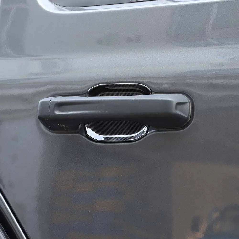 For 2018+ Jeep Wrangler JL JLU Door Handle Bowl Trims 5PCS