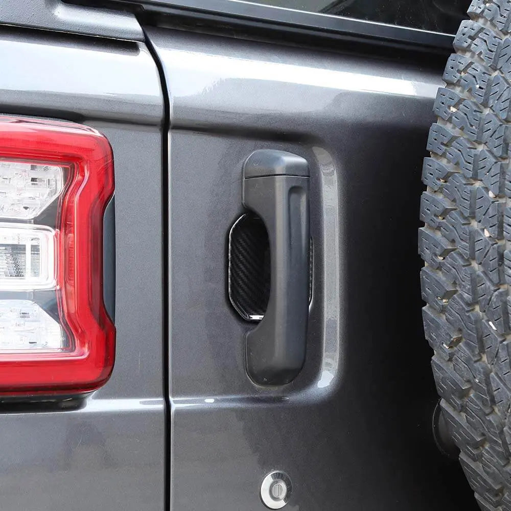 For 2018+ Jeep Wrangler JL JLU Door Handle Bowl Trims 5PCS