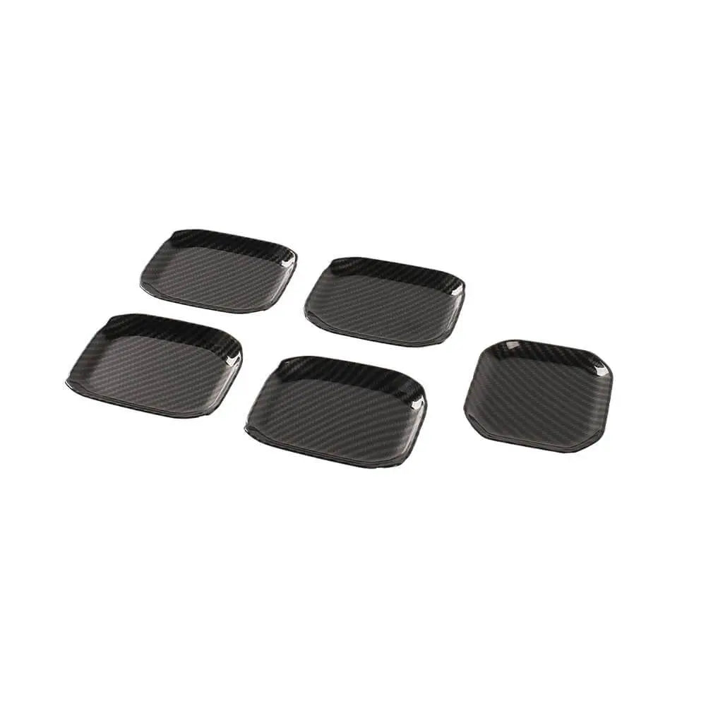 For 2018+ Jeep Wrangler JL JLU Door Handle Bowl Trims 5PCS