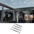 For 2018+ Jeep Wrangler JL JLU Gladiator JT 4PCS Front & Rear Roll Bar Top Grab Handle