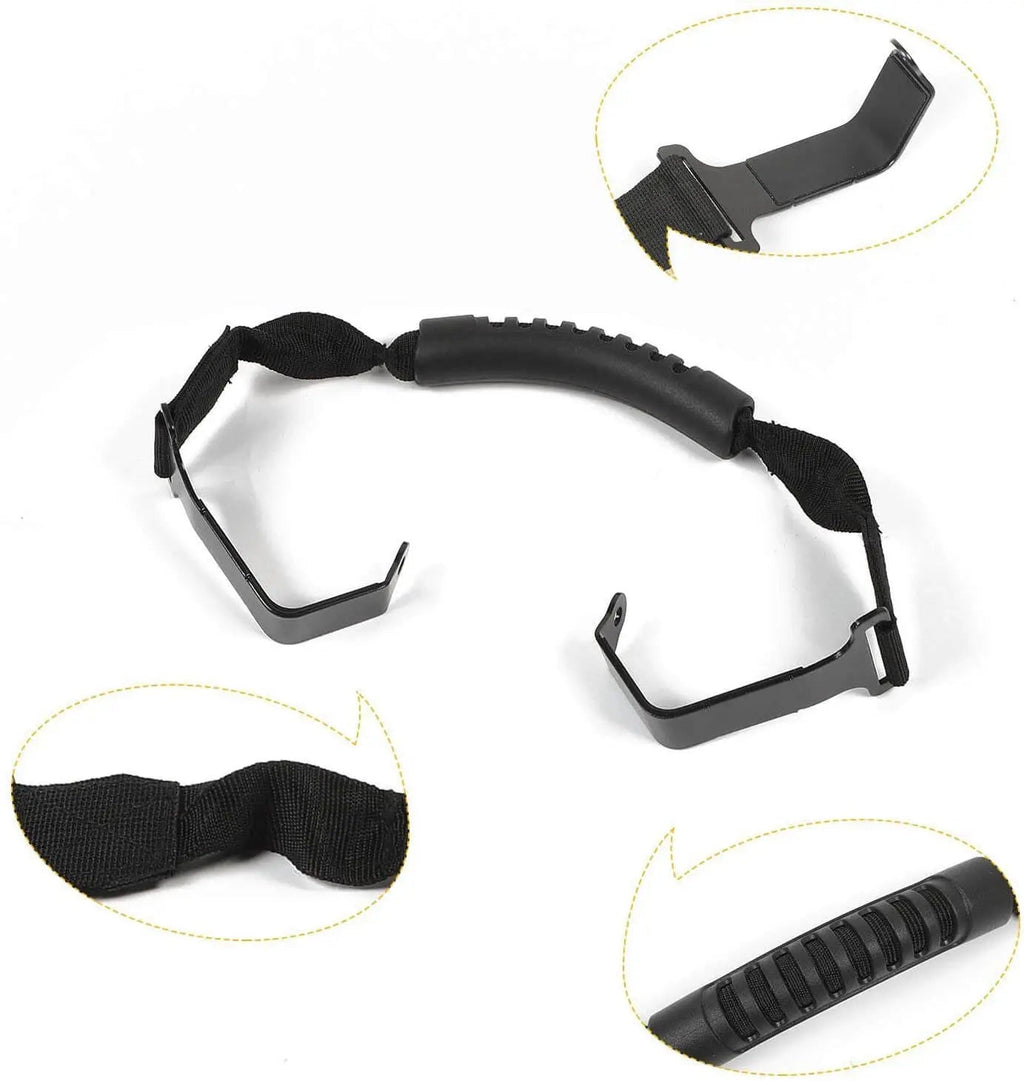 For 2018+ Jeep Wrangler JL JLU Gladiator JT 4PCS Front & Rear Roll Bar Top Grab Handle