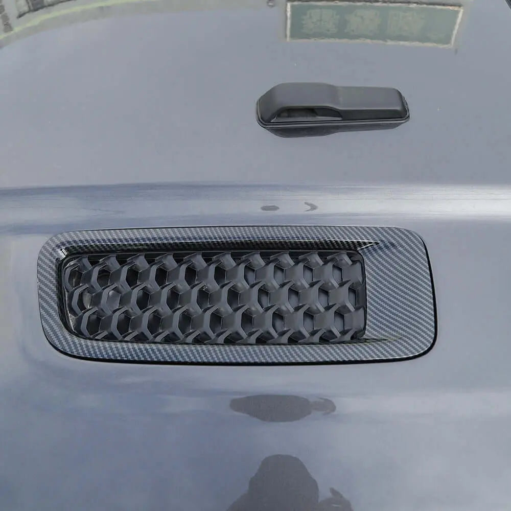 For 2018+ Jeep Wrangler JL JLU Gladiator JT Hood Engine Bonnet Air Vent Outlet Cover Trim (not fit Rubicon)
