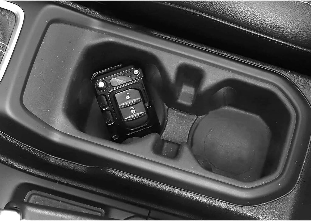 For 2018+ Jeep Wrangler JL JLU Gladiator JT Key Fob Cover Case Trim Shell