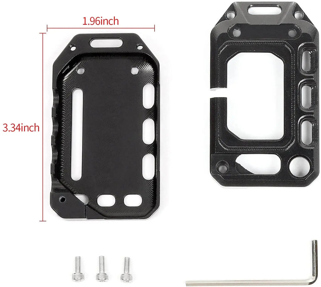 For 2018+ Jeep Wrangler JL JLU Gladiator JT Key Fob Cover Case Trim Shell