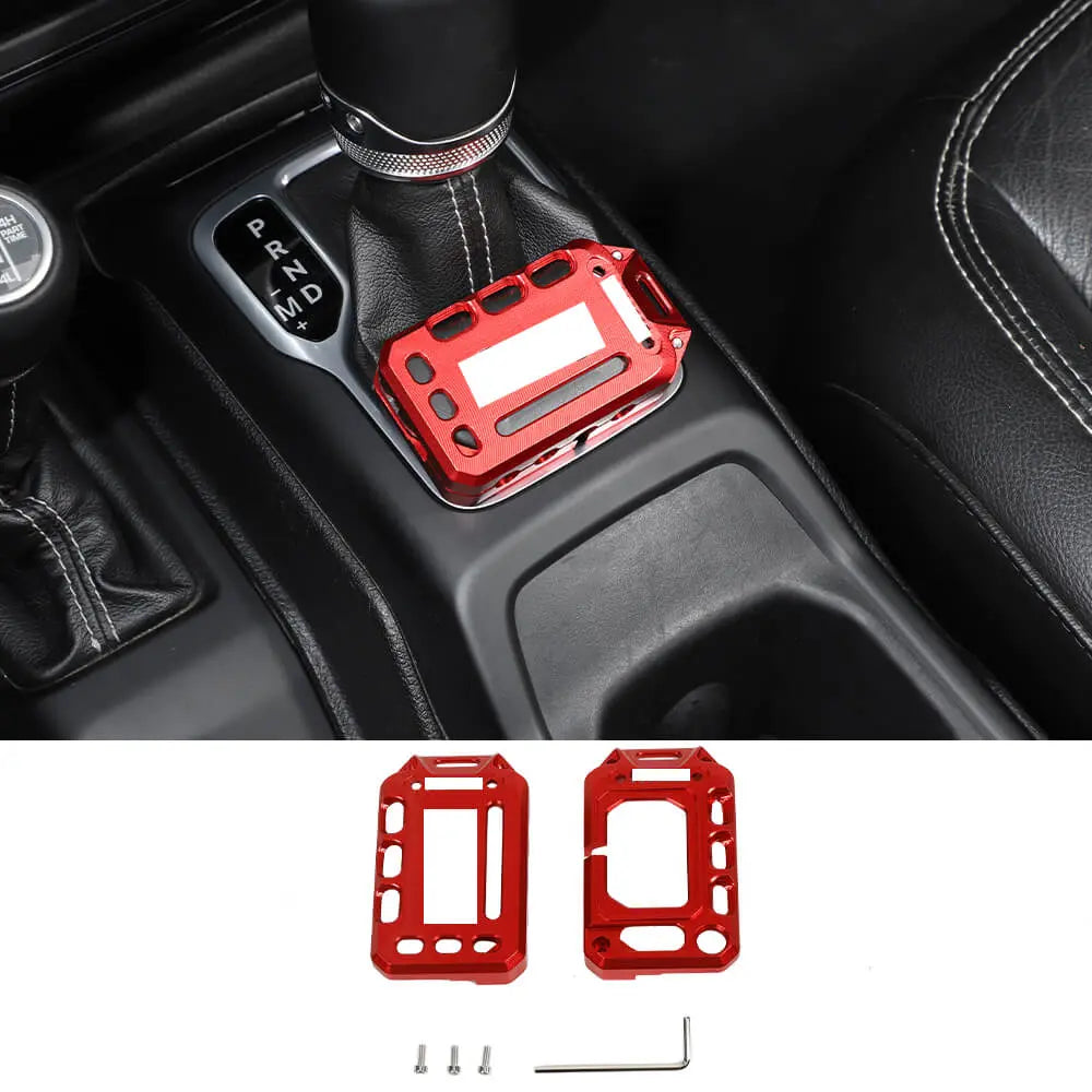 For 2018+ Jeep Wrangler JL JLU Gladiator JT Key Fob Cover Case Trim Shell