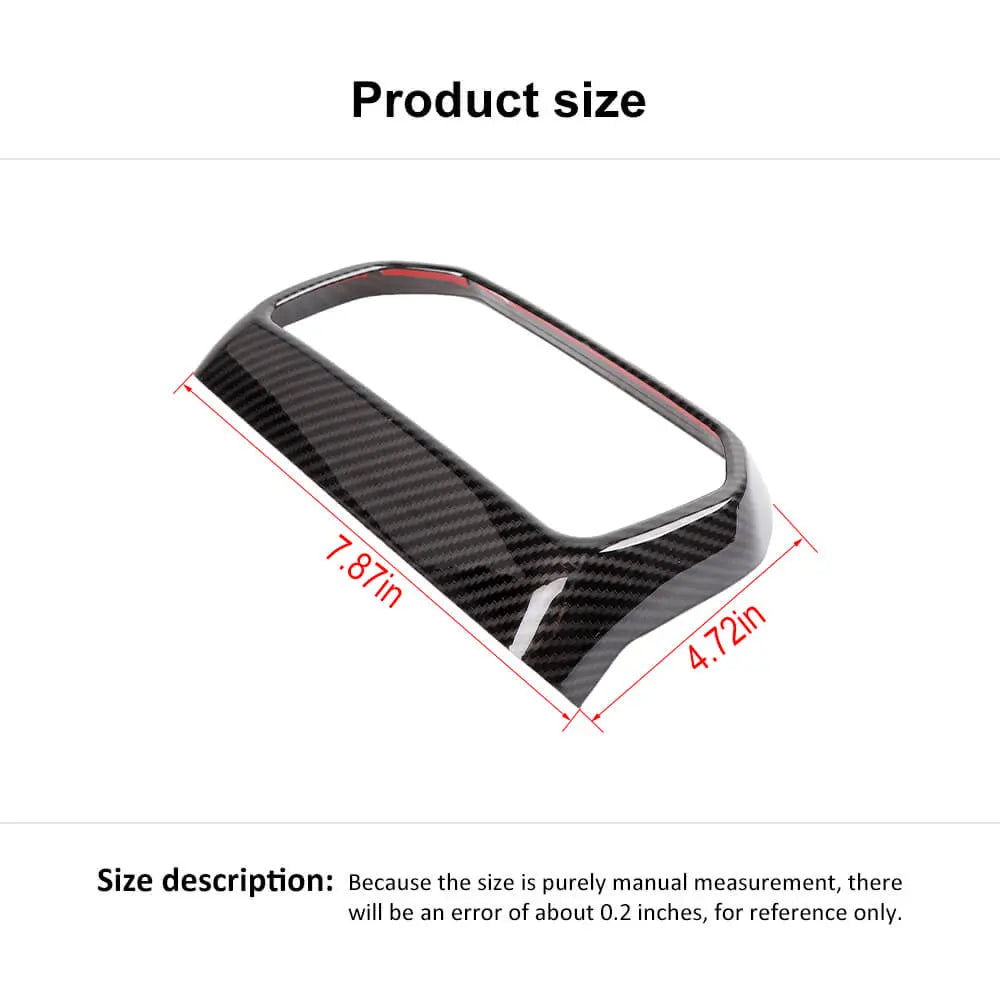 For 2018+ Jeep Wrangler JL JLU Gladiator JT Rear Back Seat Air Vents Trim Cover Bezel