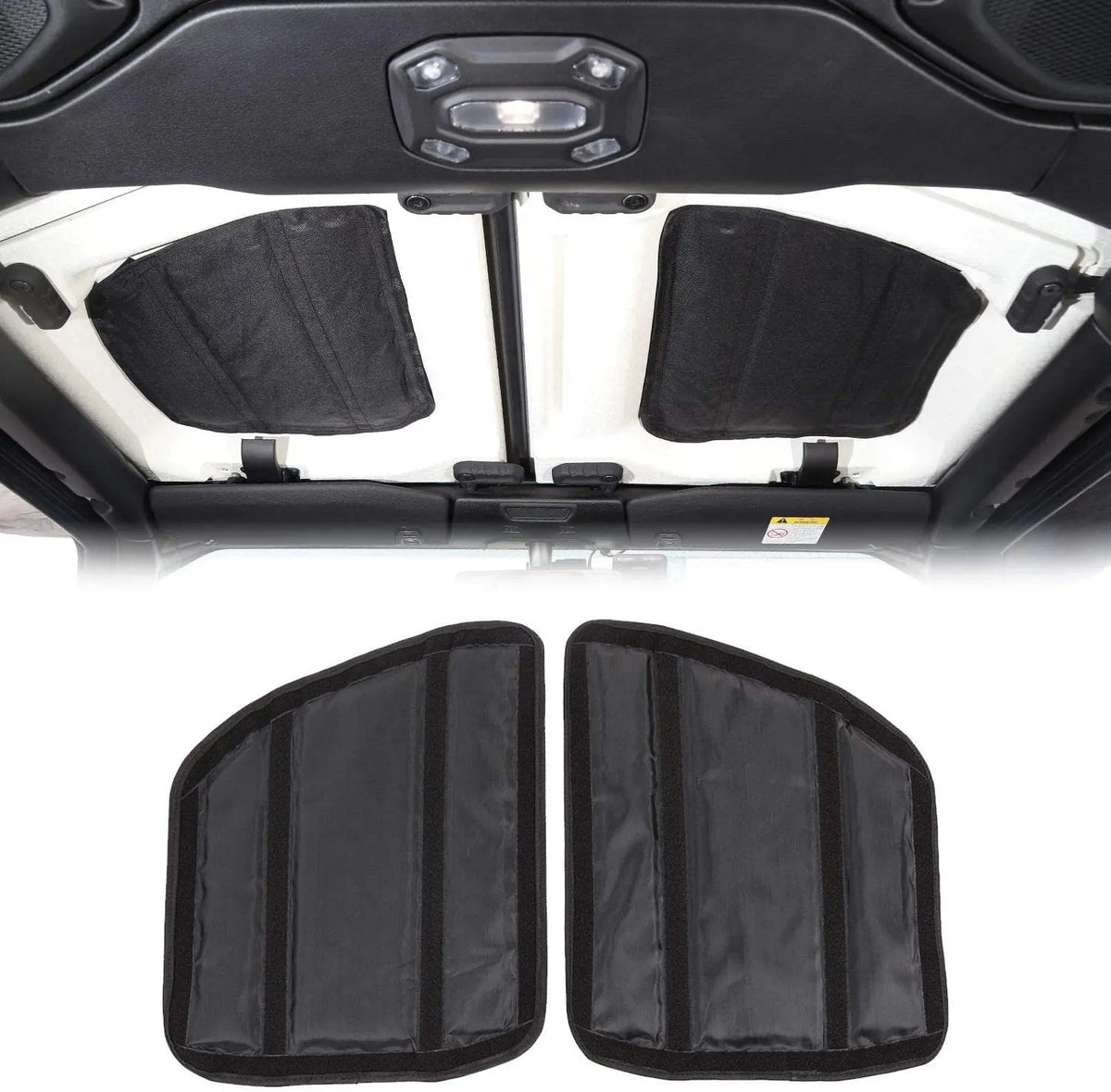 For 2018+ Jeep Wrangler JL JLU Hardtop Headliner Rear Window Roof Freedom Panel Heat Insulation Cotton Kit