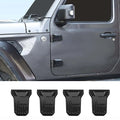 For 2018+ Jeep Wrangler JL JLU JT Door Hinge cover Trim With USA Flag Pattern